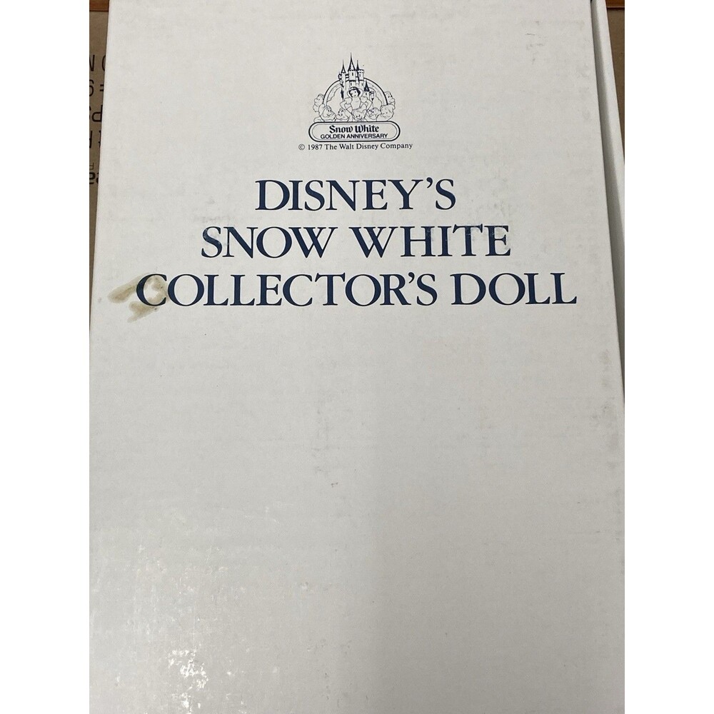 Disney's "Snow White" 50th Golden Anniversary Collector's Doll in Original Box